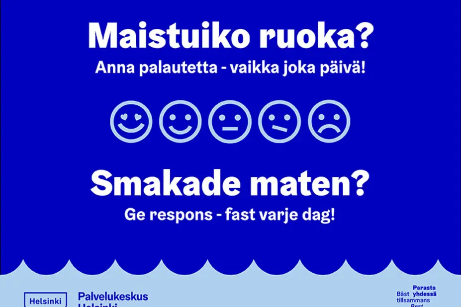 HUS, jatuvan palautteen mainos