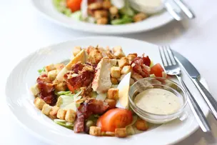 Lantlig sallad